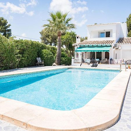 Casa Maria Top Floor Studio Apartment With Swimming Pool Jávea Екстериор снимка