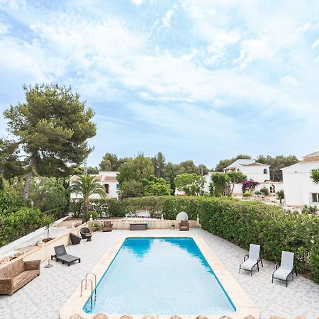 Casa Maria Top Floor Studio Apartment With Swimming Pool Jávea Екстериор снимка