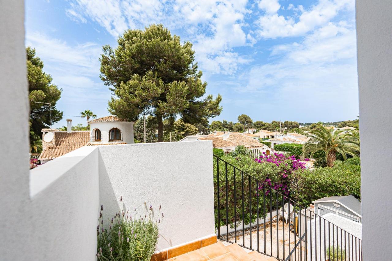Casa Maria Top Floor Studio Apartment With Swimming Pool Jávea Екстериор снимка
