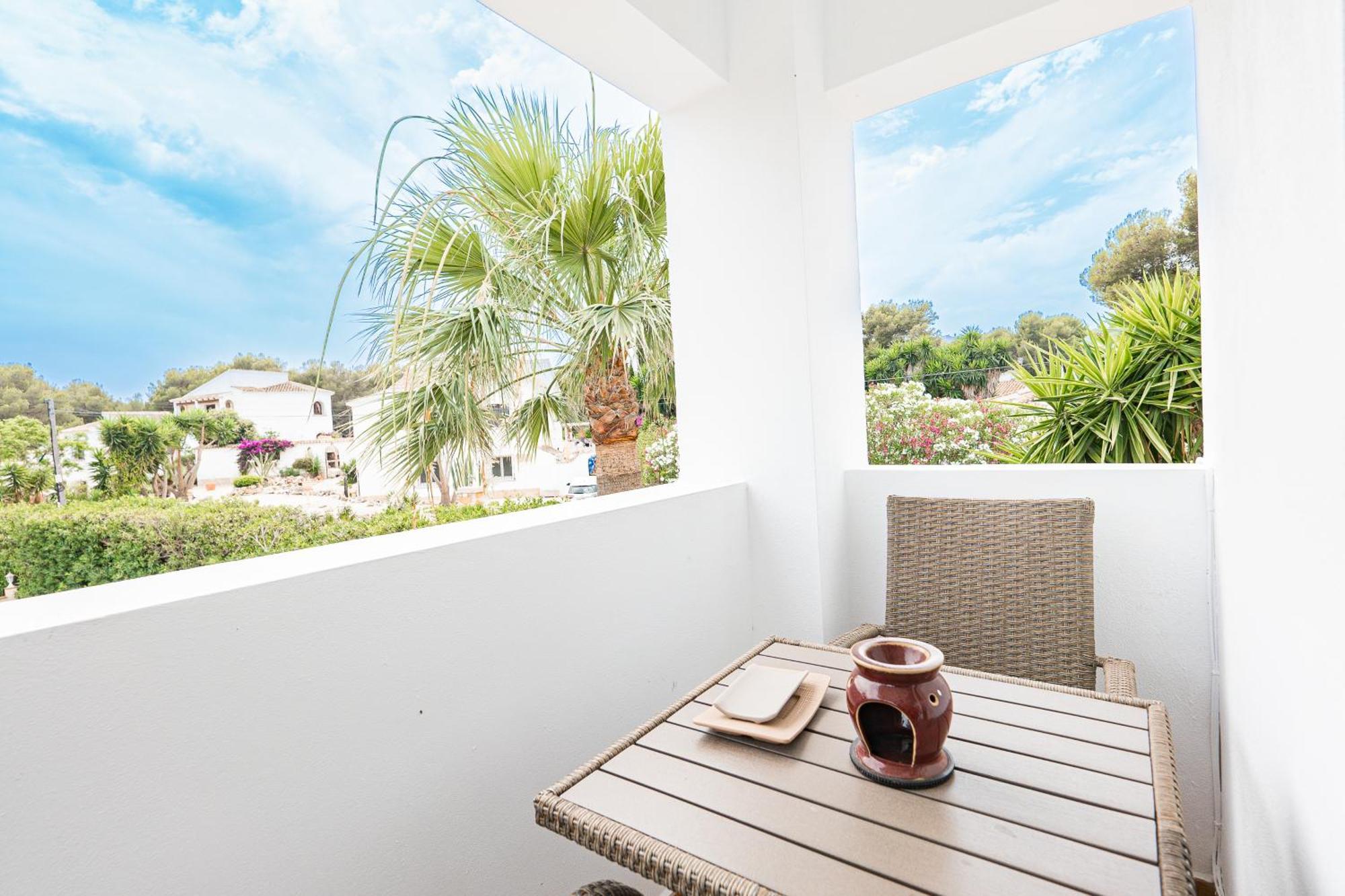 Casa Maria Top Floor Studio Apartment With Swimming Pool Jávea Екстериор снимка