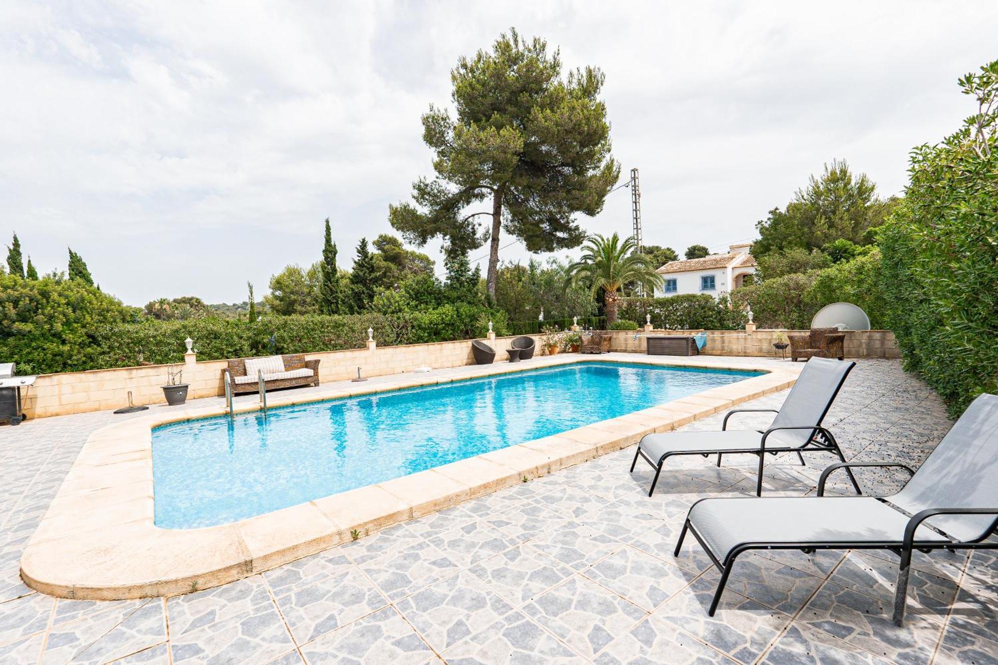 Casa Maria Top Floor Studio Apartment With Swimming Pool Jávea Екстериор снимка